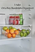 3 Lü Buzdolabı Organizeri & Buzdolabı Düzenleyici 4,5 lt thumbnail 1