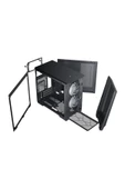 Phanteks Eclipse P200a Mini-itx, Oyuncu Bilgisayar Kasası - Siyah ** Sadece Mini-itx Anakart Destekler ** - 7
