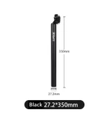 XBYC 679 Wake Sele Borusu 27.2mm çap x 35cm uzunluk Hafif Renkli Bisiklet Koltuk Borusu Sarı Renk - 5