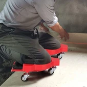 Tekerlekli Dizlik ( 1 Çift ) İnşaat Fayans Seramik Yer Döşeme Tamir Dizliği Hareket Kolaylığı thumbnail 6