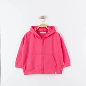 Unisex %100 Pamuk Oversize Kapüşonlu Fermuarlı Sweatshirt - 2