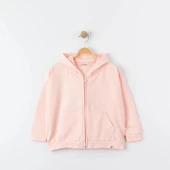 Unisex %100 Pamuk Oversize Kapüşonlu Fermuarlı Sweatshirt - 10