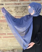 Konfor Bambu Şal İndigo – Tok Duruşlu, Kaymaz thumbnail 1