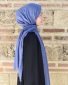 Konfor Bambu Şal İndigo – Tok Duruşlu, Kaymaz thumbnail 4