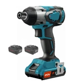 Kömürsüz Akülü Torklu Vidalama Çift Batarya Li-ion Batarya 20 V 4.0 Ah Üç Kademe Torklu Çantalı thumbnail 1