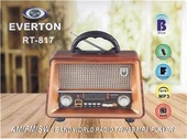 Everton Rt-817  Bluetooth Fm-Usb-Tf-Aux Şarjlı Nostaljik Radyo - 2