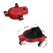 Tekerlekli Dizlik ( 1 Çift ) İnşaat Fayans Seramik Yer Döşeme Tamir Dizliği Hareket Kolaylığı thumbnail 3