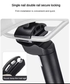 XBYC 679 Wake Sele Borusu 27.2mm çap x 35cm uzunluk Hafif Renkli Bisiklet Koltuk Borusu Mor Renk thumbnail 7