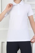 2'li T-Shirt Kız Çocuk %100 Pamuk Okul Tarz 5-13 Yaş 12278 - 2