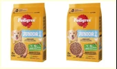 Pedigree Kümes Hayvanlı Ve Sebzeli Yavru Köpek Mama 3 Kg*2 Adet - 1