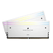 CORSAIR 48GB (2x24GB)Dominator Titanium RGB Beyaz 7000MHz CL40 DDR5 Dual Kit Ram CMP48GX5M2B7000C36W - 1