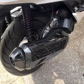 HONDA PCX EGSOZ KAPAĞI+EĞSOZ UCU CARBON DESEN  HSB-666/667 - 1