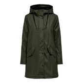 Only Kadın Kapüşonlu Midi Mont - Günlük & Şık - 6