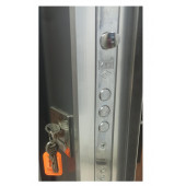 Tezwood 1559 Statik Kasalı Rustik Çizgili Model Çelik Kapı, Daire Kapısı, Villa Kapısı thumbnail 2