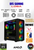 DFS Gaming LOBA RYZEN 7 5700X-B550M-RTX 5060 TI 8GB-32GB RAM-1TB M.2 SSD-OYUNCU BİLGİSAYARI thumbnail 1