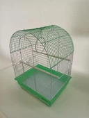 Dayang 2 Kapı Davul Kuş Kafes 35x28x46 cm Yeşil - 2