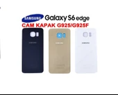 Samsung G925 S6 Edge Arka Kapak Batarya Pil Kapak Orjinal Kalite - 1