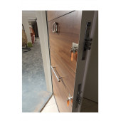 Tezwood 1650 Beyaz Statik Kasalı Düz Model Daire Kapısı, Villa Kapısı, Çelik Kapı - 5