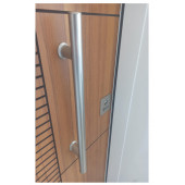 Tezwood 1593 Statik Kasalı Beyaz Renk Düz Model Daire Giriş Kapısı, Çelik Kapı, Villa Kapısı - 2