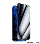 İphone 15 Pro Anti Statik Tam Kaplayan Hayalet Kırılmaz Cam thumbnail 1