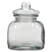 Cam Bakliyat Kavanozu Vakumlu Cam Kapaklı 3,25 LİTRE thumbnail 2