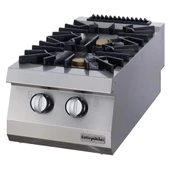 Öztiryakiler Set Üstü Gazlı Ocak, İkili, 16 Kw, 40x90x30 Cm, Osog 4090 - 1