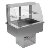 Öztiryakiler Ankastre Mini Self Servis Soğuk Teşhir Dolabı,60 Cm,Eta-22c06 Model - 1