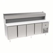 İnoksan Sgp240s - Polietilen Tablalı 4 Kapılı Pizza Hazırlık Ünitesi - 1