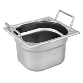 Öztiryakiler Saplı Köşe Desenli Gastronom Küvet, 20 Cm, 1/6 - 1