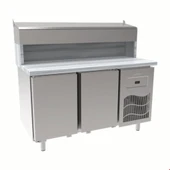 İnoksan Sgm140rs - Mermer Tablalı 2 Kapılı Pizza Hazırlık Ünitesi - 1