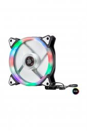 Rgb Kasa Fanı 12 Cm Kasa Için Renkli Işıklı Fan - 1