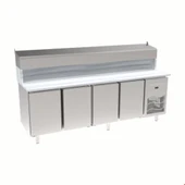 İnoksan Sgm240rs - Mermer Tablalı 4 Kapılı Pizza Hazırlık Ünitesi - 1