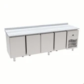 İnoksan Sbm246rs - Mermer Tablalı 4 Kapılı Tezgah Tipi Buzdolabı - 1