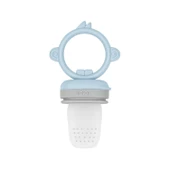 Toptanyokyok Silikon Püre Meyve Sebze Emziği Mineral Blue / Powder Grey - 1