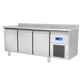 Öztiryakiler 3 Inox Kapılı Yatay Tip Derin Dondurucu, Ta 360 Lmv, 304 Kalite - 1