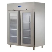 Öztiryakiler Çift Cam Kapılı Dik Tip Buzdolabı, K Tipi 304 K, Gn 1200 Nmv Model - 1