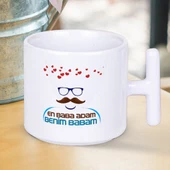 En Baba Adam Benim Babam Yazılı Babalar Gününe Özel T Kupa Bardak thumbnail 1