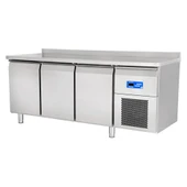 Öztiryakiler 3 Inox Kapılı Yatay Tip Derin Dondurucu, Tag 370 Lmv, 304 Kalite - 1