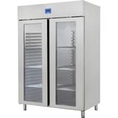 Öztiryakiler Çift Cam Kapılı Dik Tip Buzdolabı, K Tipi 430 K, Gn 1200 Nmv Model - 1