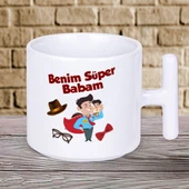 Babalık Bir Süper Güçtür! Babalar Gününe Özel Hediyelik T Kupa thumbnail 1