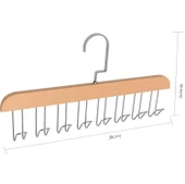 Zhltools Dolap İçi Askı 2 adet Sütyen Şal Kravat Kemer Çanta thumbnail 6