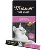 Miamor Cream Malt  Likit Kedi Ödülü 6x15 Gr X 4 Adet thumbnail 2