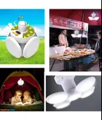 Sepetinegelsin 5 Ledli 3 Farklı Işık Modlu Açılıp Kapanabilir Led Kanatlı Güneş Enerjili Solar Aydınlatma Kamp Feneri thumbnail 1