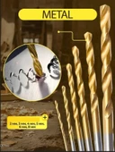 Zhltools Matkap Ucu Seti- Beton Metal Ahşap Matkap Ucu Drill Bits Set 16 lı SET thumbnail 9