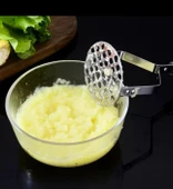 Zhlhome Patates Ezici 304 Paslanmaz Çelik Havuç Muz Avokado Ezici thumbnail 5