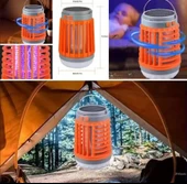 Zhltools Askılı Solar Enerji İle Şarj Olabilen Sinek Öldürücü Kamp Feneri Işıldak thumbnail 6