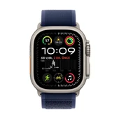 Apple Watch Ultra 2 GPS + Cellular, 49 mm Natürel Titanyum Kasa ve Mavi Trail Loop - M/L - 3