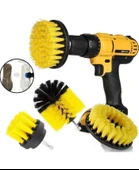 Shed Pal 3lü Matkap Ucu Banyo Duşakabin Küvet Koltuk Yıkama Temizleme Fırça Seti - 5