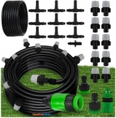 Sepetinegelsin 10 Metre Bağ Bahçe Damla Sulama Borusu Sulama Hortumu Seti thumbnail 1