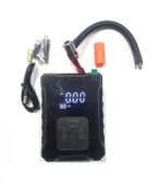 Zhltools Şarjlı Hava Kompreserü İkaz Lambalı Oto Lastik Pompası 150 Psi thumbnail 1